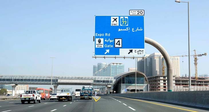 RTA's Maintenance of 68 Thousand Traffic and Directional Signs in Dubai ...